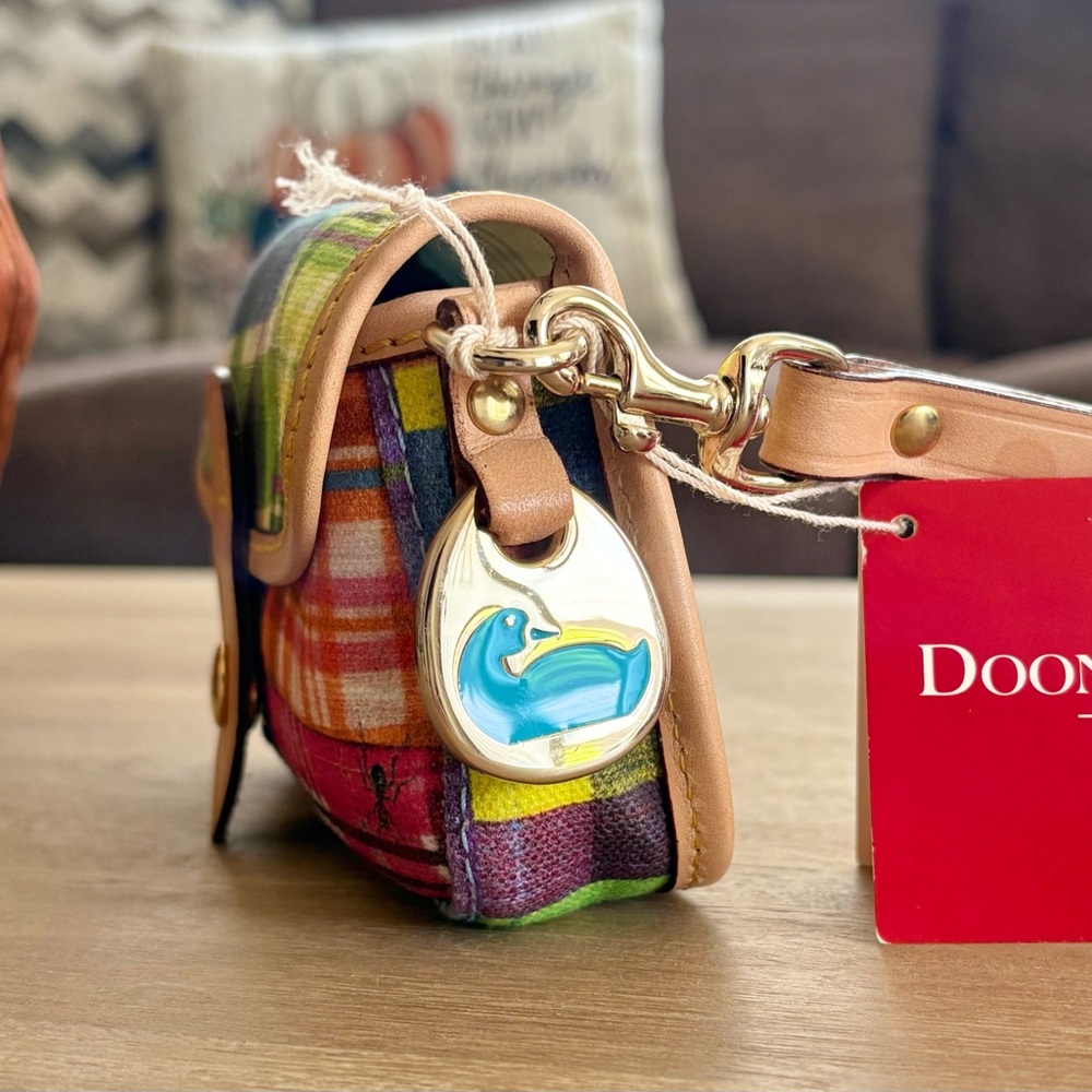 Dooney & Bourke Plaid Picnic Ants Wristlet - Picture 8 of 14